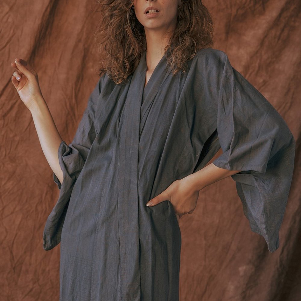 Kimono Style Duster - Picture 2 of 7